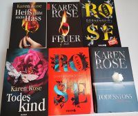 Bücher Sammlung Karen Rose 6 dicke Bücher sehr gut erhalten  Top! Hessen - Hainburg Vorschau