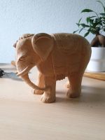 Handgeschnitzter Elefant aus Holz Sachsen - Bernsbach  Vorschau