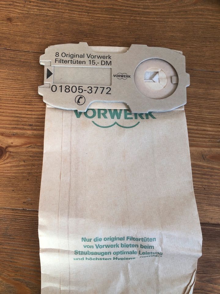 Vorwerk Filtertüte Kobold 118-122 in Röttenbach (bei Erlangen)