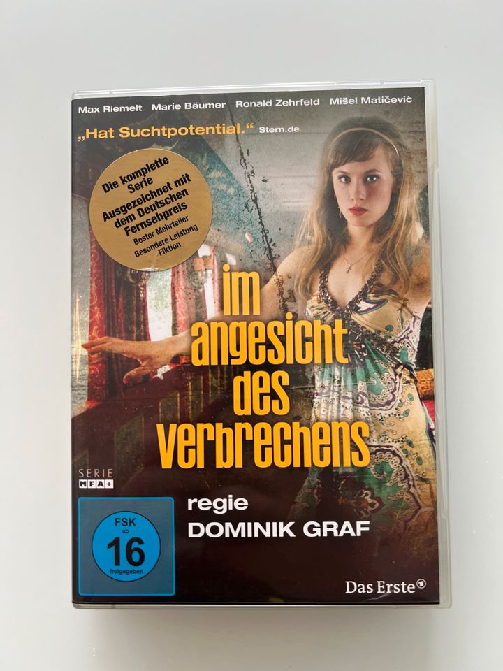 Im Angesicht des Verbrechens (4 DVDs) DVD BOX Wie NEU in Kürten