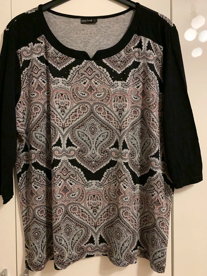 NEUWERTIG/LAURA TORELLI TUNIKA/BLUSE/SHIRT/Größe 48-50/XL/Viskose in Berlin