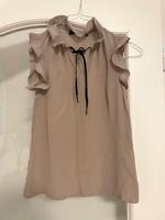 Hallhuber Bluse Tunika Top Seide taupe Gr. XS 34 Altstadt-Lehel - München/Lehel Vorschau