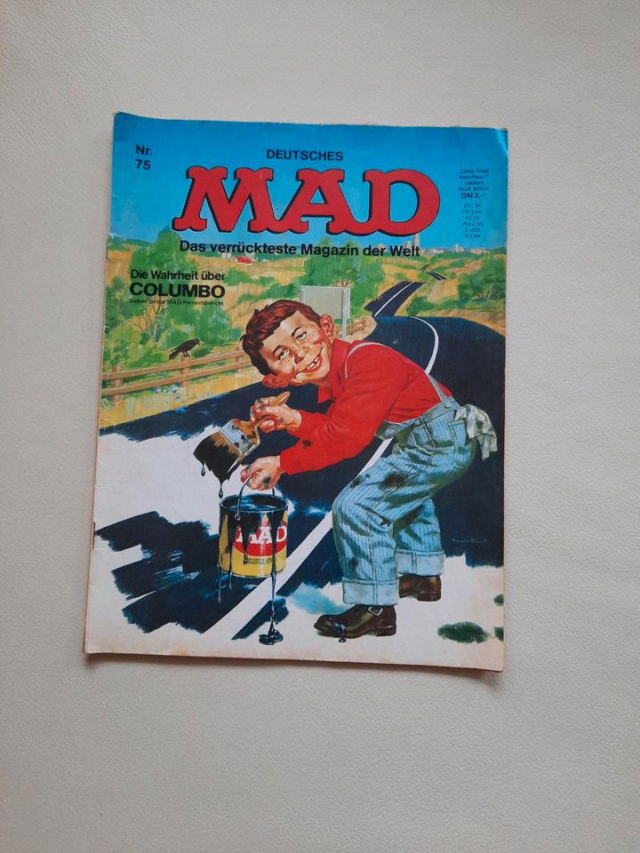 Deutsches MAD,Comic Magazin,  Nr.75 in Heidelberg