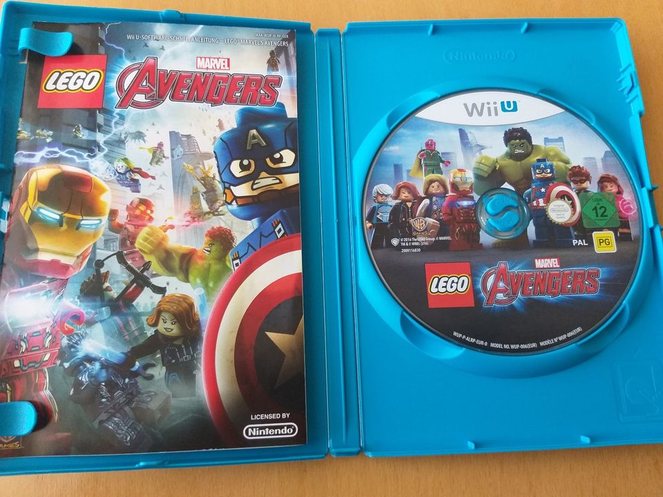 Wii U Lego Marvel Avengers in Henstedt-Ulzburg