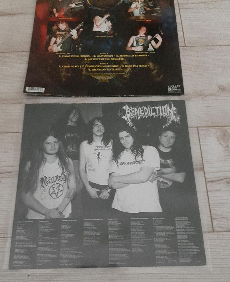 Benediction Vinyl 1991 Schallplatte Metal Thrash " The Grand.." in Salzgitter