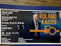 6 Tickets Haupttriibühne RolandKaiser 50 Jahre 50 Hits Frankfurt Nordrhein-Westfalen - Schleiden Vorschau