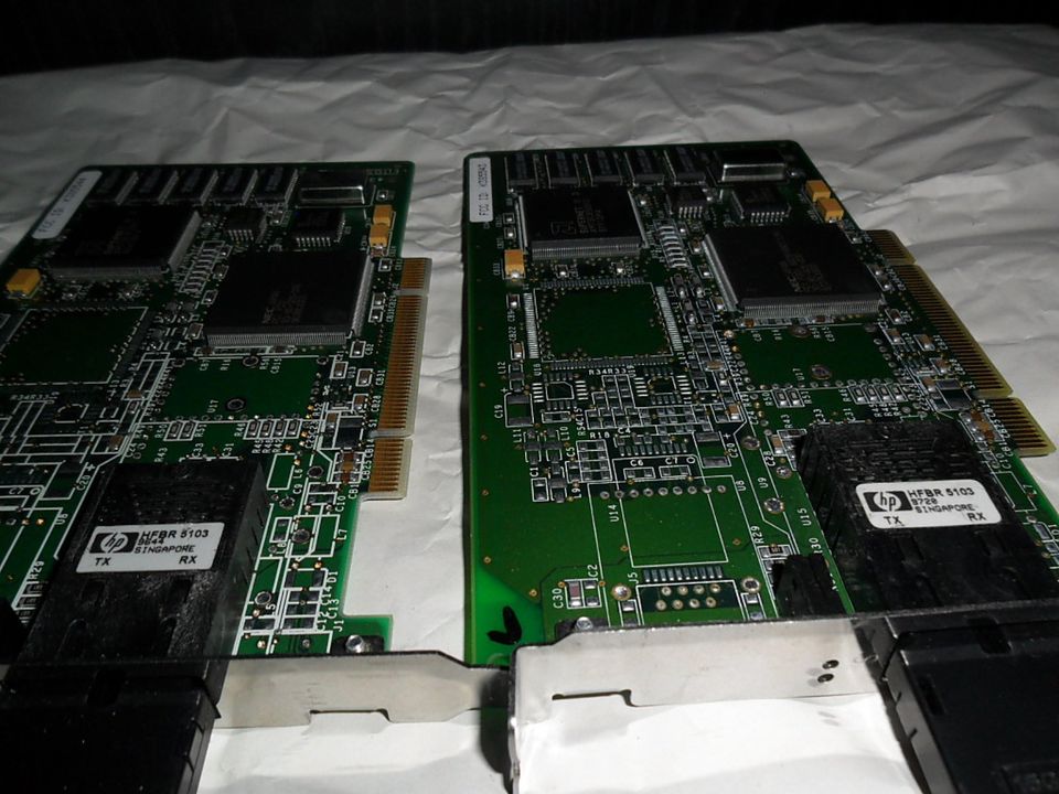 ☑️ 2 x IBM IBM SK-NET FDDI-LP FIBER PCI Adapter ☑️ in Leipzig