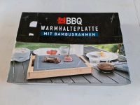 BBQ Warmhalteplatte mit Bambusrahmen Bergedorf - Kirchwerder Vorschau