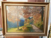 SPÄTIMPRESSIONIST Josef STEINSKY *1903  Prag Böhmen Herbstsonne Freiburg im Breisgau - Altstadt Vorschau