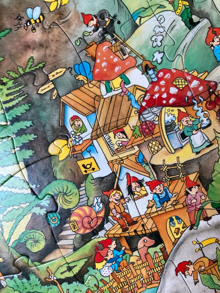 Kinderpuzzle Wimmelbild Puzzle Im Wichtelwald  Waldorf Montessori in Burgdorf
