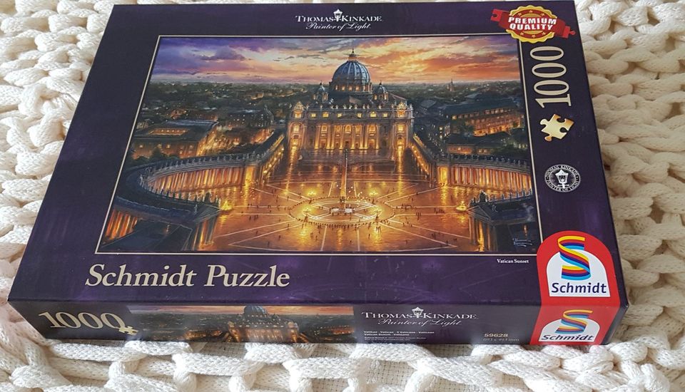 Schmidt Puzzle_Vatikan Petersdom Rom_100 Teile, neuwertig in Bördeland