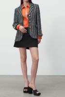 Zara Blazer S 36 NEU türkis rose schwarz bunt Frühling NP 100€ Baden-Württemberg - Nattheim Vorschau