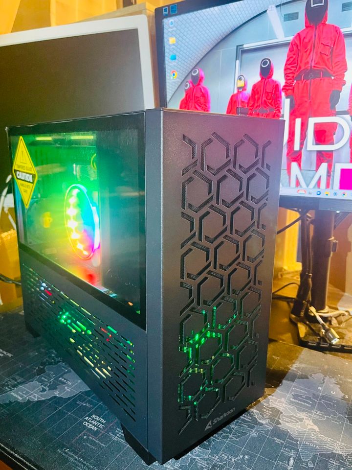 TOP Gaming-PC Lichtmusik RGB/i7 10700F/32GB RAM/1080Ti 11GB/NVMe in Frankfurt am Main