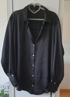 Zara glänzende Satin Bluse Bayern - Wehringen Vorschau