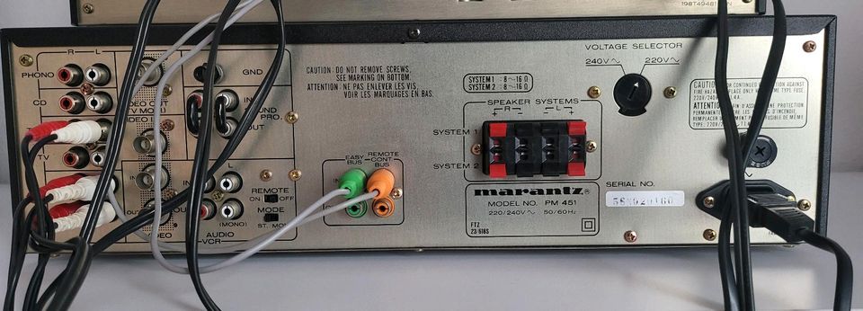 Marantz PM-451 SD-551 ST-551 RMC-14 KOMPLETTANLAGE in Hörstel