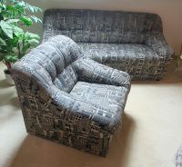 2 Sitzer Couch mit Sessel Bayern - Harburg (Schwaben) Vorschau