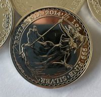 Britannia 2014, 1 Unze Silber aus der Tube, beste Qualität, 999 Hessen - Eschborn Vorschau
