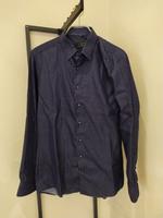 Eterna Slim Fit Herren Hemd Kentkragen blau weiß gepunktet Gr. 40 Thüringen - Jena Vorschau
