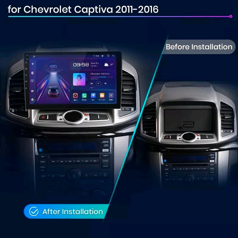 Android Autoradio Chevrolet Captiva 1 2011 - 2016 GPS Navigation in Burghausen