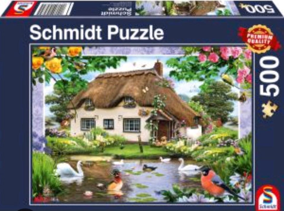 Schmidt Puzzle 500 Teile, 1 x gepuzzelt in Neuss