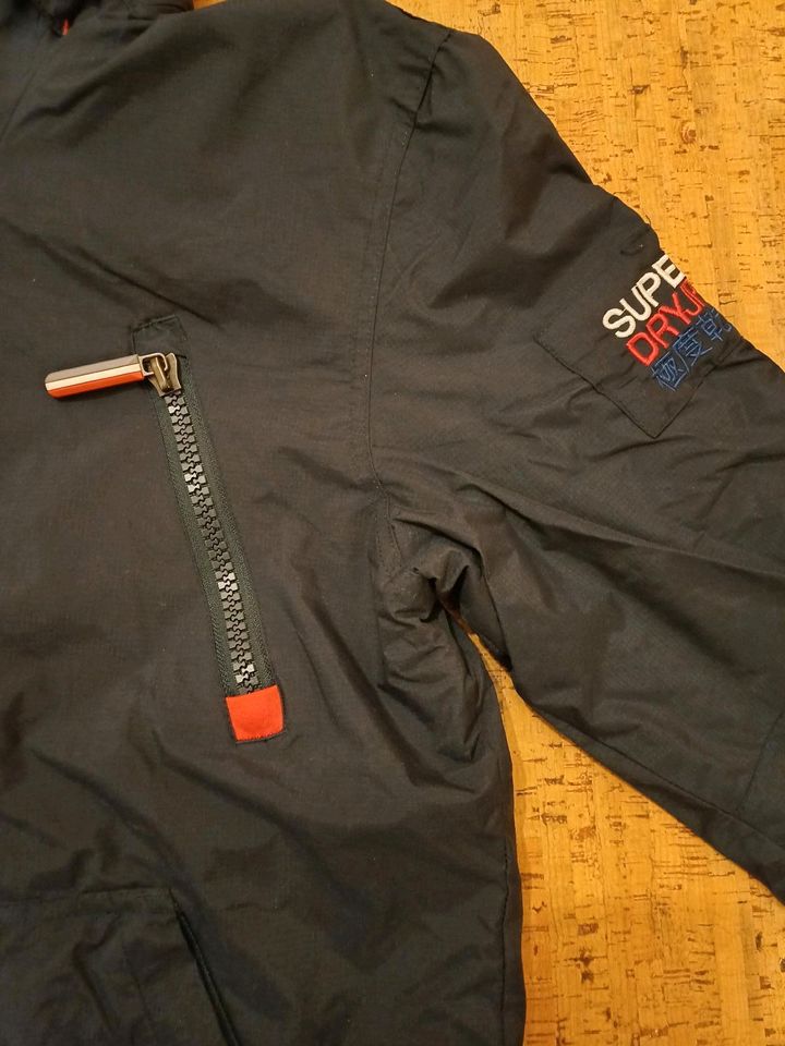 Superdry Jacke L, Wind Yachter dunkelblau in Wetter (Ruhr)