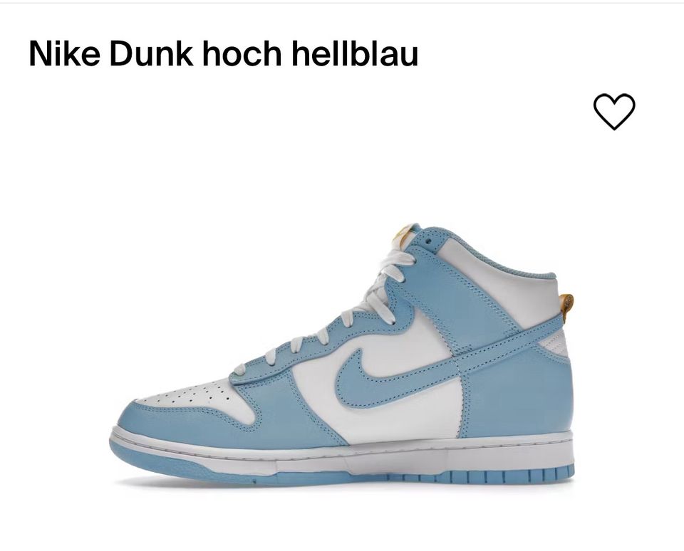 Nike Dunk 8.5 Blue in Sankt Aldegund