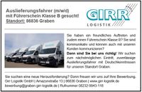 Auslieferungsfahrer (m/w/d) in 86836 Graben Bayern - Graben (Lechfeld) Vorschau