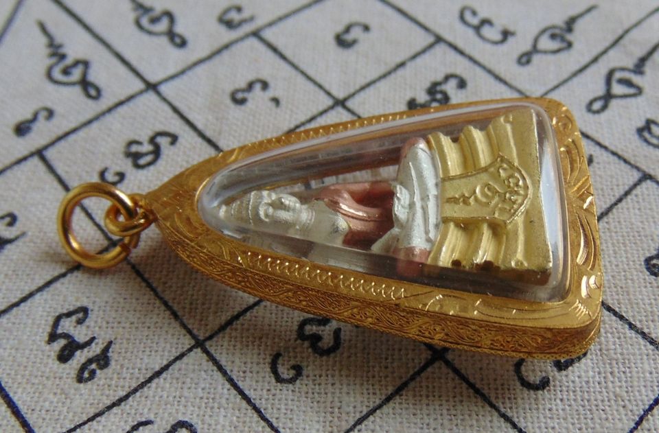 Phra Sothon Buddha Amulett aus dem Tempel in Frankfurt am Main