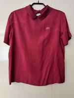 Lacoste T Shirt Bluse mit Polo Kragen Nordrhein-Westfalen - Bedburg Vorschau