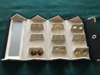 Neu 7 x Goldfarbene Ohrenstecker Ohrringe Schatulle  Modeschmuck Bayern - Alzenau Vorschau