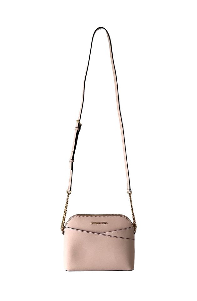 Michael Kors MK Jet Set Dome Tasche crossbody Rosa Leder NEU in Reiskirchen