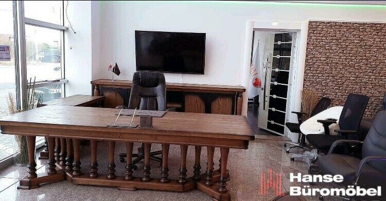OMEGA-Wood  Büromöbel-Set, Komplett Büro / Schreibtisch,Schrank in Glinde