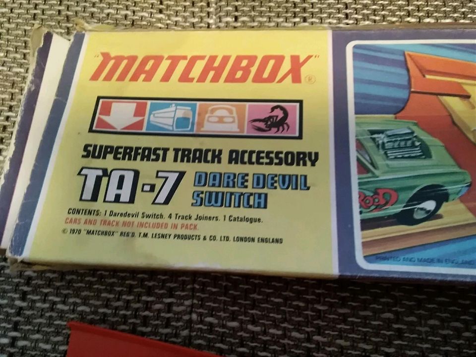 Matchbox Rennbahn Superfast TA-7 Dare Devil Switch in Nordrhein-Westfalen -  Voerde (Niederrhein) | eBay Kleinanzeigen ist jetzt Kleinanzeigen