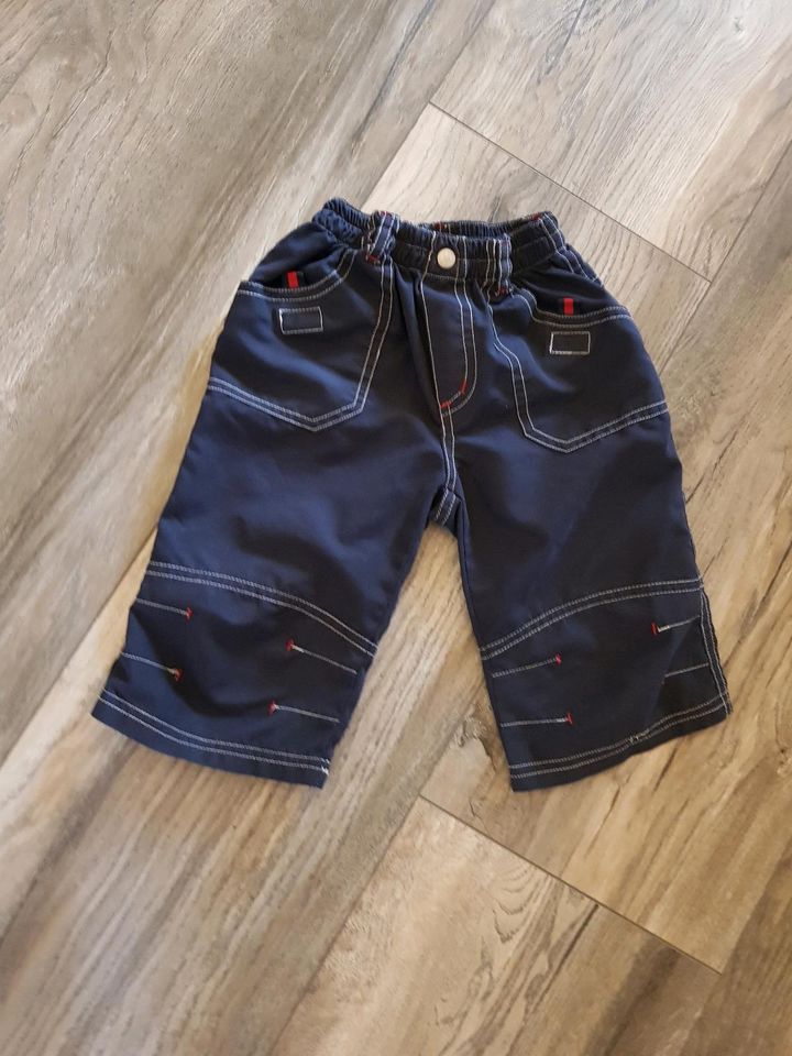 Kleidungspaket Sommer Shorts/ T-Shirts /Hemden Gr. 92 in Gera