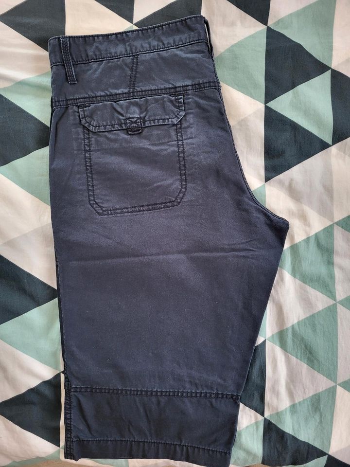 Esprit Chino-Short, Gr. 36, Regular Fit, dunkelblau in Feucht