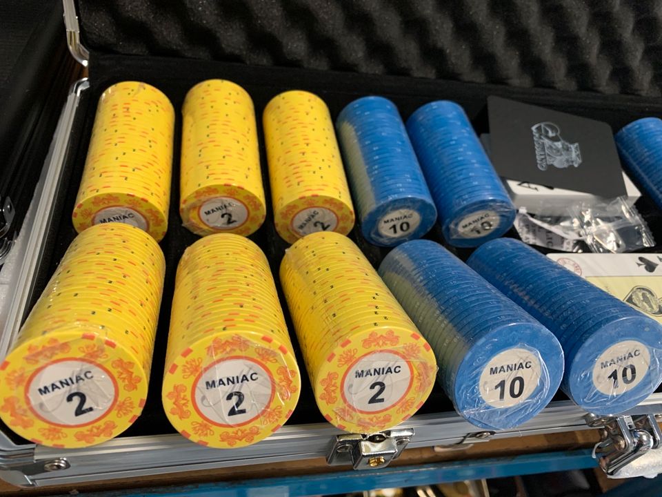 Keramik Ceramic Pokerset Pokerkoffer Unikat Exklusive in Duisburg