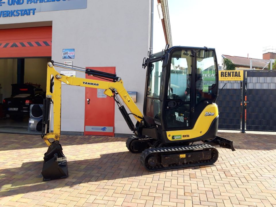 Minibagger Radlader Hoflader Bagger mieten/leihen Vermietung in Riesa