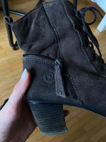 Bugatti Wildleder Stiefeletten | Dunkelbraun | Größe 39 Düsseldorf - Bilk Vorschau