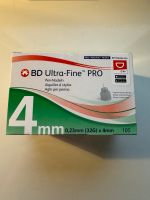 BD Ultra-Fine Pro 4mm Nadeln Niedersachsen - Rhauderfehn Vorschau