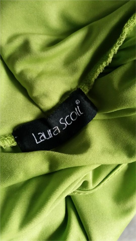 Marke Laura Scott langes Shirt edles Longshirt grün hellgrün in Hanau