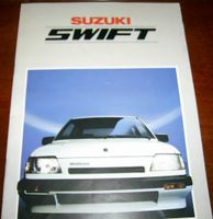 1986 Prospekt SUZUKI SWIFT GL/GLX/GTi/GXi 22 Seiten PORTOFREI Nordrhein-Westfalen - Moers Vorschau