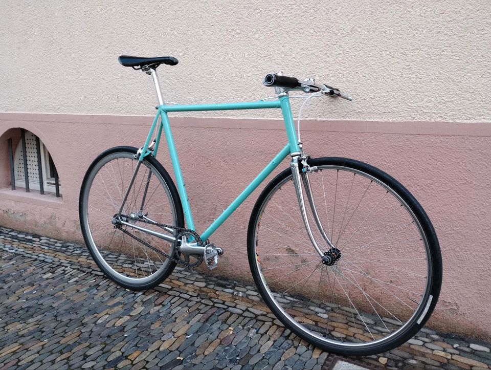 SINGLESPEED RH 61 Stahl Mavic, Ultegra, 105, Campagnolo in Freiburg im Breisgau