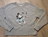 Disney Sweatshirt grau mit Metallic Mickey Mouse Aufdruck Gr. S Schleswig-Holstein - Oldenburg in Holstein Vorschau