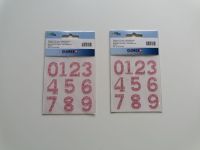 NEU 2x selbstklebende pinke Sticker Zahlen von 0-9 für je 2 € Brandenburg - Brandenburg an der Havel Vorschau