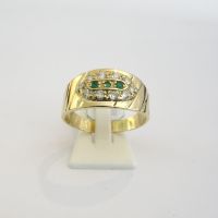 Ring mit Zirkonia 585er Gold 4,5 Gramm Größe 60 (Nr. 634) Hannover - Mitte Vorschau