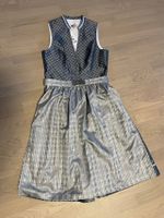 Dirndl gr. 40 silber/blau mit Schürze Bayern - Raubling Vorschau