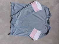 Kurzer dünner Pullover grau rosa weiß Damenpullover Nordrhein-Westfalen - Lindlar Vorschau