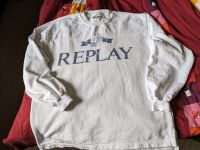 Sweatshirt von "Replay", XL, weiß Leipzig - Grünau-Nord Vorschau