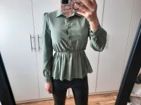 Taillierte Hemd-Bluse von Lola May in Khaki Mülheim - Köln Buchforst Vorschau