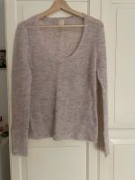 H&m Pullover Mohair Creme/flieder/rosa Eimsbüttel - Hamburg Rotherbaum Vorschau